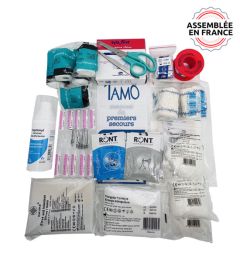 Composition trousse de secours accueil du public