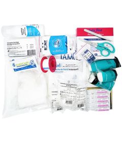 Composition trousse de secours BTP 10 personnes