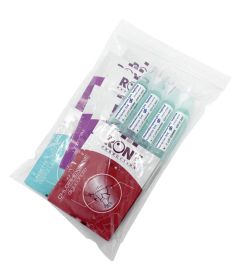 Sachets de 20 serviettes et dosettes assorties 