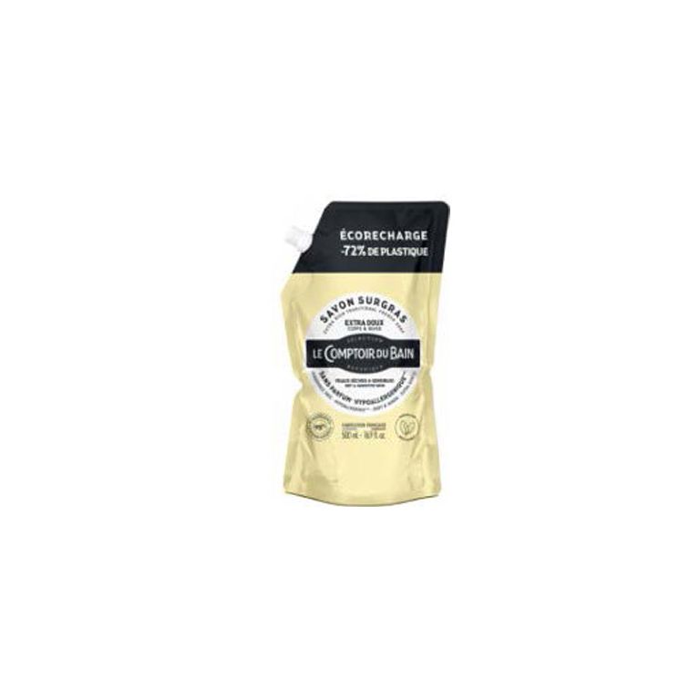 Image du produit : Recharge de savon de Marseille 500ml